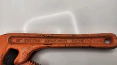 10&Prime; Offset Pipe Wrench Toledo Pipe Threading Machine Co.