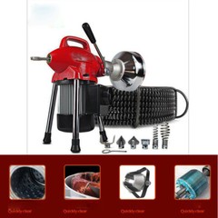 New 110V Sectional Pipe Drain Cleaner Cleaning Machine Electric Snake Sewer
