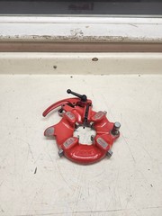 Ridgid 815A Self-Opening Die Head Pipe Threader w/ 1&Prime; &ndash; 2&Prime; BSPT Dies Used