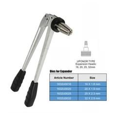 Uponor PEX Pipe Tube Expander from 16 to 32mm for Water and Radiator Connection