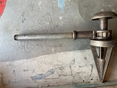 Vintage Ratcheting Pipe Reamer Tool Head 1/8 &ndash; 2