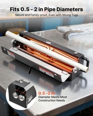 VEVOR Electric PVC Heater PVC Bender Conduit Heater 1/2&Prime; &ndash; 2&Prime; 1200W Pipe Bending