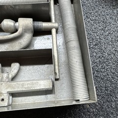 Vtg Craftsman Flaring Tool Set W/Spring Benders & Original Steel Box USA 🇺🇸