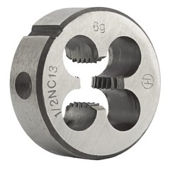 1/213 UNC HSS Tap And Die Set Machine Thread Round Right Hand Cutting Tool