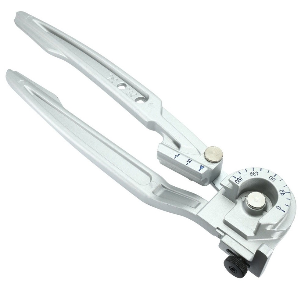 2 in 1 Pipe Tube Bender 180 Degree FOR 3/8&Prime;(10MM) 1/2&Prime;(12MM) OD BRASS TUBING
