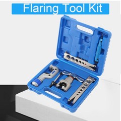 Flaring Tool Kit for 1/4&rdquo;-3/4&rdquo; and 6-19mm Single Flare Metric imperial systems