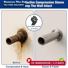 WORKPRO 1/2 Inch Copper Tube Compression Sleeve Puller, Ferrule and Compression