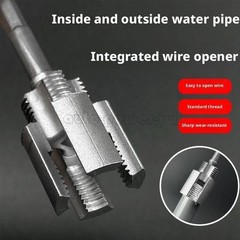 Integrated Internal & External Pipe Threading-Tool PVC Pipe Threader Kit