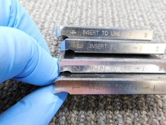 NEW 4-Pack Ridgid 47770 1&Prime; &ndash; 2&Prime; &ndash; 11 1/2 NPT Universal Dies High Speed RH