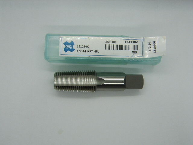 OSG 1310500 1/2-14 NPT 4FL PIPE TAP