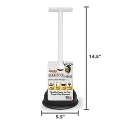 Beehive Mini Sink and Drain Plunger &ndash; Works for Bathrooms, Kitchens, Sinks, B&hellip;