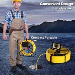 Pipe Inspection Camera 200FT Waterproof DVR