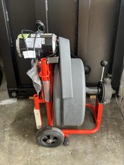 RIDGID K-750 Drain Cleaning Snake Auger Drum Machine For 5/8&rdquo; Or 3/4&rdquo; Cable