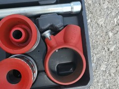 RIDGID 36475 12-R 1/2&Prime;-2&Prime; NPT Exposed Ratchet Pipe Threader Set Used
