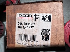 Ridgid 37380 D.H. Complete 12R 1/4&Prime; NPT