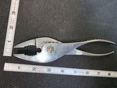 Snap On #47 Vacuum Grip Pliers Chrome small engraving