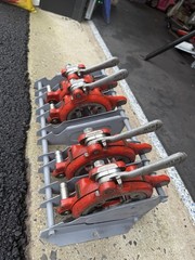 Ridgid 500A Die Head Set W Holder! Self Oiling Quick Opening 535A 300 Compact