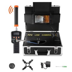 Sewer Camera Pipe Inspection Camera 7&Prime; 1000TVL Camera 100ft w/Locator 512Hz