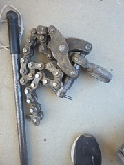 Ridgid No 246 Heavy Duty Chain Soil Pipe Cutter