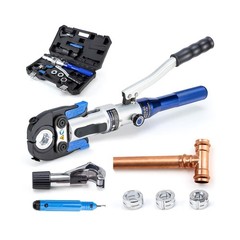 Copper Tube Fittings Hydraulic Pipe Crimping Tool with 1/2 inch,3/4 inch and &hellip;