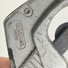 General Tools No. 128 Enclosed Feed Tube Cutter 1/8&Prime;-1-1/8&Prime; Vintage USA Plumbing