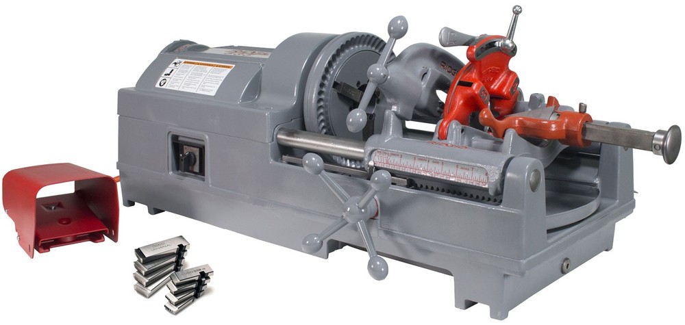 Reconditioned RIDGID&reg; 535 V2 Pipe Threading Machine with 811A Die Head & Dies