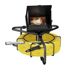 10m Sewer Pipe Inspection Camera Drain Sewer Industrial Camera 4.3&Prime; 16GB Monitor