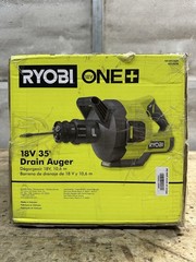 Ryobi ONE+18V 35&rsquo; Drain Auger Tool Only