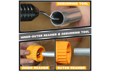 Heavy Duty Pipe Cutter Set 1/8&rdquo;&ndash;2&rdquo; Tube Cutter w/ Deburring Tool & Reamer