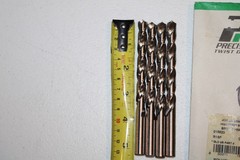 PRECISION TWIST DRILL 015623 #W HSS DRILL BIT 5 1/4 &ldquo;L &ndash; QTY OF 4 &ndash; NEW
