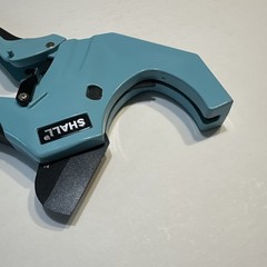 SHALL Pipe Cutter for PVC PPR PE PEX Cuts up to 2-1/2&rdquo; HD Aluminum Ratchet