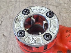 Ridgid 00-R Manual Pipe Threader Ratchet Threading W/ 3/4&Prime; Die Head