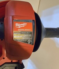 Milwaulkee Cordless Drain Snake Auger