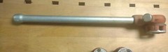 RIDGID MANUAL PIPE THREADER OO-R with 3 DIE HEADS 3/8&Prime;, 1/2&Prime;, 3/4&Prime;