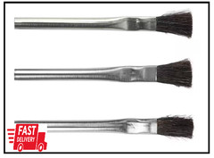 1/2 In. X 5 In. Horse Hair Bristle Acid Flux Brush (3-Pack)