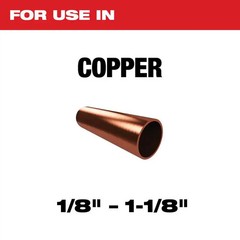 Milwaukee Tool 48-22-4251 1&Prime; Mini Copper Tubing Cutter