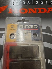 RIDGID 47895 1/2&Prime;-3/4&Prime; NPT HIGH SPEED STEEL 515 PIPE DIES