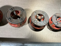 Ridgid OO-R 3/8&rdquo; Thru 1&Prime; NPT Exposed Ratchet Threader Set No Chipped Teeth