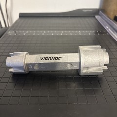 Viganoc Double End Durable Aluminum Alloy Tub Drain Remover Wrench