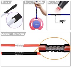 450 Pcs Heat Shrink Tubing Kit, 14 Sizes Black Heat Shrink Tube, Shrink Ratio&hellip;