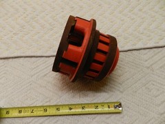 Ridgid 37410 12R 1-1/2&Prime; NPT Ratcheting Pipe Threading Die Head Complete