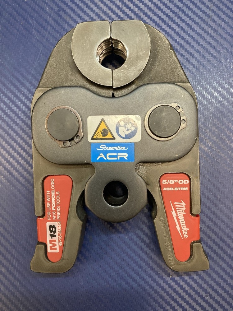 Milwaukee Tool 49-16-2654M M18 Force Logic Press Jaw, For 5/8 In Copper (Hvac)