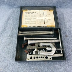 Vintage Craftsman C-Type Tubing Flaring Tool Set w/ Benders & Case