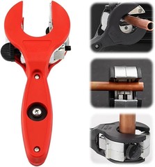 Ratcheting Tubing Cutter Tool Copper PVC Pipe Ratchet Tube 8-29mm Tube Cutter