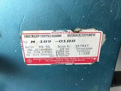 Golten Hydraulic Testing Pump Pressure 2200 BAR