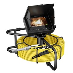 10m Sewer Pipe Inspection Camera Drain Sewer Industrial Camera 4.3&Prime; 16GB Monitor