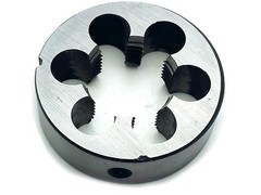 HSS M22x1.5mm Pitch Metric Die Right Hand Thread Machining Tool Hardware