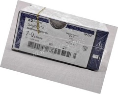 A Box of 36 packets 7-0 VP-72-X Non-absorbable sutures Sutures
