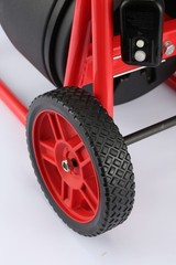 NEW 75 FT x 3/8 Inch Drain Cleaner Machine Auger Cleaning Auto Feed with Wheels