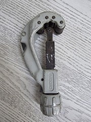 Ridgid No. 205 Quick Release Pipe Tube Cutter 1/4&Prime;-2 3/8&Prime; Vntg *Fast Shipping*